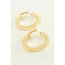 SiHako Ezme Halka Küpe 3 cm