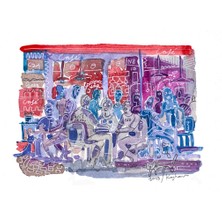 Derin's Design Art Orijinal Sulu Boya 1