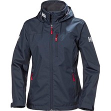 Helly Hansen Crew Kapişonlu Midlayer Mont Kadın Mavi Outdoor Ceketi