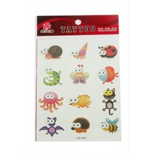 SiHako Hayvancık Tattoo Dövme Sticker