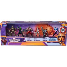 Jada Nano Metalfigs Marvel Guardians Of The Galaxy Diorama 6’lı Metal Figür Seti 4 cm 35013
