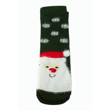 SiHako Noel Baba Yılbaşı Kalın Penye Çorap