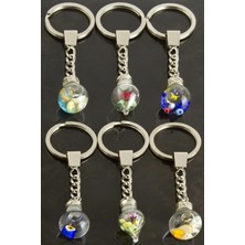 SiHako Sulu Karışık Fanus Anahtarlık