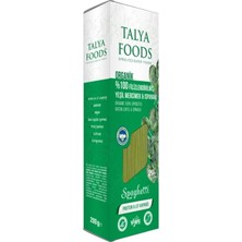 Talya Foods Organik Glutensiz Yeşil Mercimek Spagetti