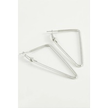 SiHako Üçgen Halka Küpe 7 cm