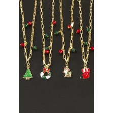 SiHako 2025 Yılbaşı Kristal Zincir Kolye