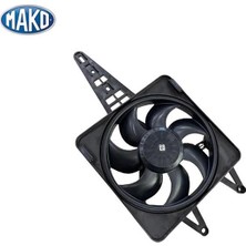 Mako 12V Fan Motoru Davlumbazlı Fıat Tıpo/tempra (Klimasız)
