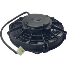Kormas 12V Fan Motoru Üfleyici Aksiyel 8 " (Dış Çap 210 Mm)