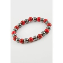 SiHako Hematit Ceyt Doğaltaş Bileklik