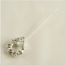 SiHako Oval Taşlı Eşarp Iğnesi