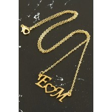 SiHako Kişiye Özel Isim Yazılı Kolye