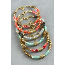 SiHako Karışık Figürlü Küp Kristal Bileklik