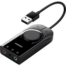Storemax Uslucanmarketplace Ugreen Harici USB Ses Kartı, 15 cm