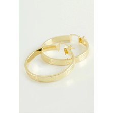 SiHako Crt Halka Küpe 4,5 cm