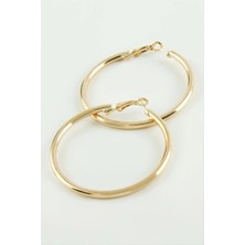 SiHako Metal Halka Küpe 3 cm