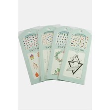 SiHako Karışık Tattoo Dövme Sticker 1 Adet