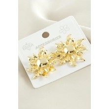 SiHako Çiçek Metal Küpe