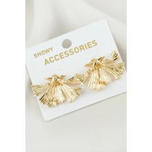 SiHako Yaprak Metal Küpe