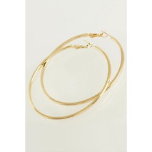 SiHako Ezme Halka Küpe 6 cm