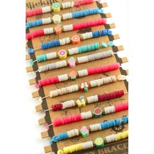 SiHako Meyve Fimo Boncuk Bileklik