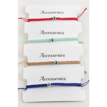 SiHako Nazar Makrome Örgülü Bileklik