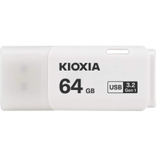 Storemax Uslucanmarketplace Kıoxıa Transmemory U301 64GB USB Bellek – USB 3.2 Gen 1, Beyaz