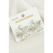 SiHako Orkide Metal Küpe