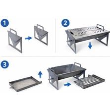 Alevra Katlanır Demonte V Mangal