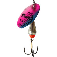 Alabalık Turna Döner Olta Kaşık - Mepps - Xd Gümüş/gökkuşağı No:2