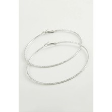 SiHako Burgulu Baklava Metal Halka Küpe 8-9-10 cm