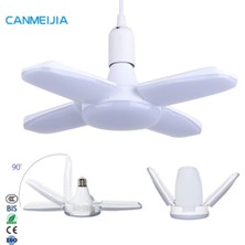 Allians 50W Pervane LED Lamba, Ayarlanabilir 4 Kollu E27 Beyaz Işık