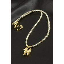 SiHako Köpek Kristal Kolye