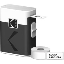 Storemax Uslucanmarketplace Kodak Etkiketleme Makinesi Era Beyaz + 12 Rulo