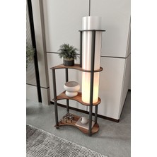 Allians Estilo Dor Lambader Mordan Ceviz Modern Aydınlatma Parçası