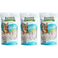 Jungle Kedi Krema Ödül Maması Ton&Somon 3 Adet (1X70GR PAKET İÇİ 5 TÜP)