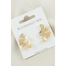 SiHako Yaprak Yeni Sezon Metal Küpe