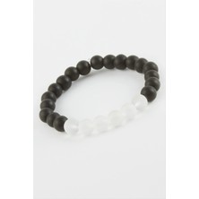 SiHako Buzlu Kuvars Onix Doğaltaşlı Bileklik