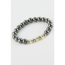 SiHako Hematit Doğaltaşlı Bileklik