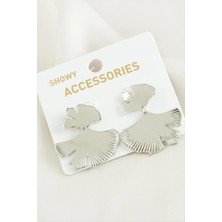 SiHako Çiçek Metal Küpe