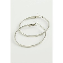 SiHako Metal Halka Küpe 4 cm