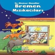 Bilfold Çuklar Için En Meşhur Masallar - Bremen Mızıkacıları Hayal ve Odak Geliştirici Masallar