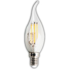 10 Adet Cata Ct 4062 4W LED Flament Ampul 3200K Günışığı E14 Duy