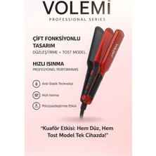 Özbience Çift Fonksiyonlu Profesyonel Saç Düzleştirici ve Tost Model Yapıcı