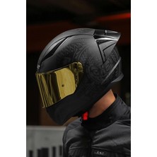 LS2 Rapid Race Takaroa Mat Siyah Kask L Beden Spoiler ile Yüksek Koruma ve Şık Tasarım