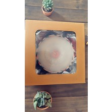 Doğal El Yapımı Desenli Metal Kutulu Kokulu Mum - Hediye Paketli