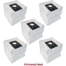 Supervac Beko Robo x Rs 8131 Robot Süpürge ile Uyumlu Toz Torbası  5'li