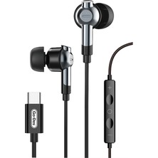 Go-Des Go Des EP-317 Type-C Kablolu Kulak Içi Kulaklık Siyah