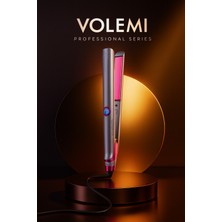 Özbience Profesyonel Seramik Dar Plakalı Saç Düzleştirici, Hızlı Isınma, Dijital LED Ekran