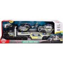 Toyfest Özel Kuvvetler Tırı Helikopter ve Araç Seti 70 cm