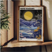 Storemax Uslucanmarketplace Fark Tanıtım Yayoi Kusama Çerçevesiz Poster, Modern Dekoratif Çerçevesiz Poster, Tablo, Yayoikusama-14, 21 x 30